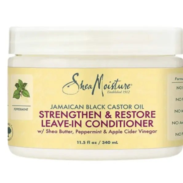 Shea Moisture Jamaican Black Castor Oil Strengthen and Restore Leave-in Conditioner 340ml